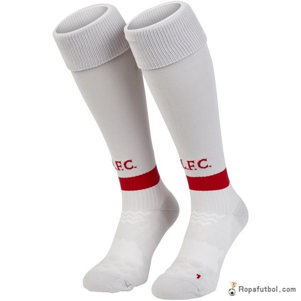 Calcetines Liverpool Replica Tercera Ropa 2018/19 Blanco